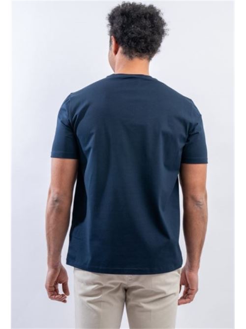 T-shirt blu da uomo Herno | JG000174U - 52003.9200